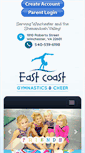 Mobile Screenshot of ecgymnastics.com